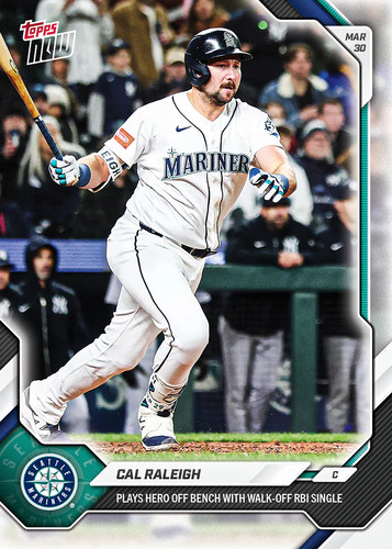 2026 Topps Now 33 Cal Raleigh