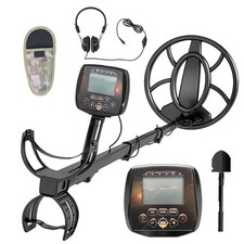 Outsunny 5 Modes Metal Detector for Adults with IP68 Waterproof Search Coil
