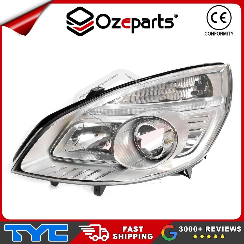 Set / Pair LH+RH Head Light Lamp (Projector) For Renault Scenic J84 05~08 Hatch - image 3 of 4