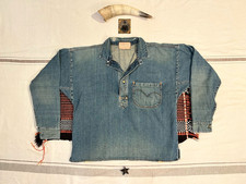 LVC 211 1870s Shirt M Selvedge Closed Front P...
