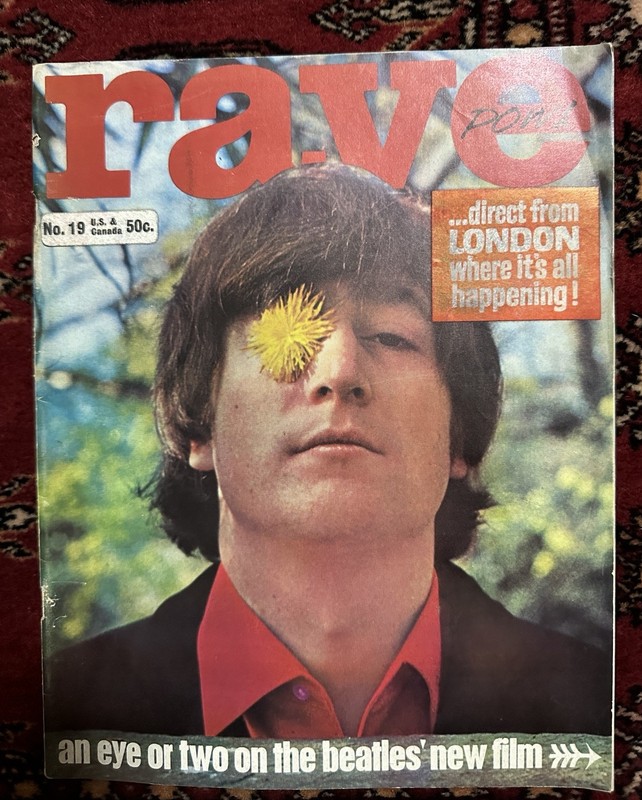 Rave Magazine August 1965 Mick Jagger Who Sandie Shaw Byrds Cliff Richard Elvis