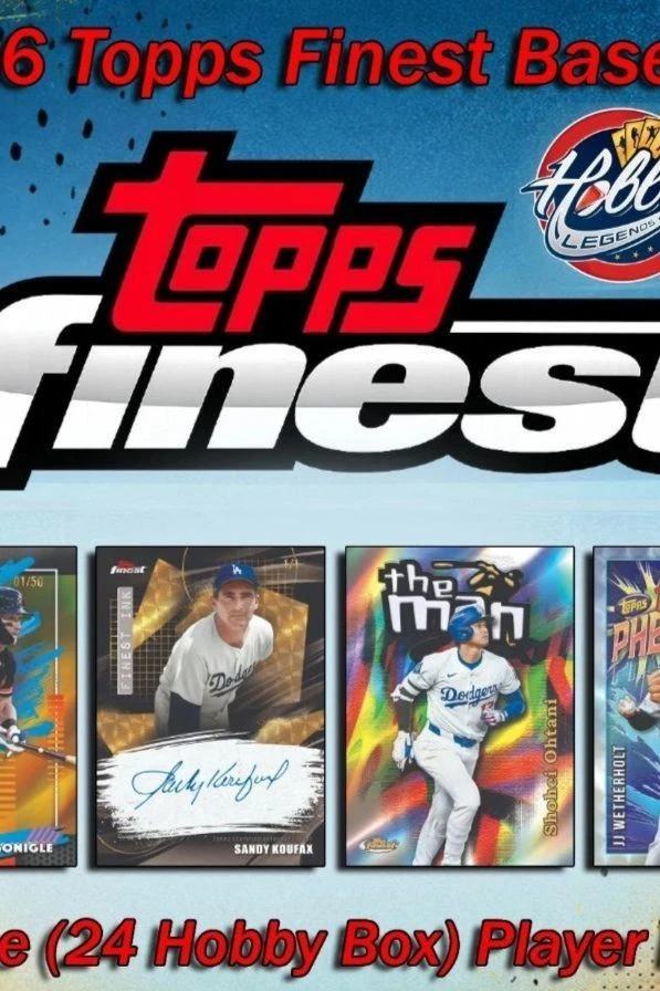 CASE #3   -   2026 Topps FINEST 3 Case (24 HOBBY Box) Player Break #1