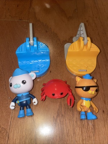 Octonauts Explore And Rescue Figure Pack Playset Used