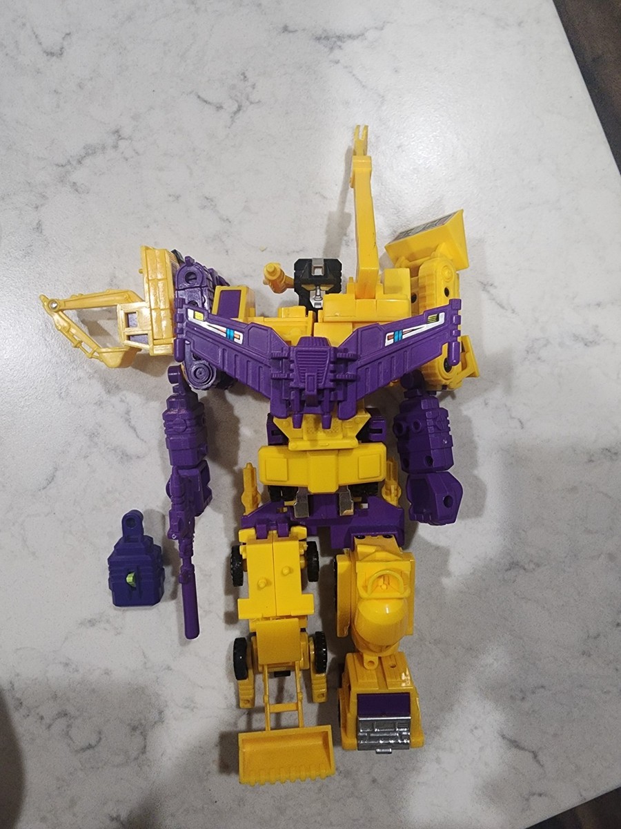 【新品】TRANSFORMERS CONSTRUCTION DEVASTATOR Transformers 1984 Devastator All Constructicons With accessories