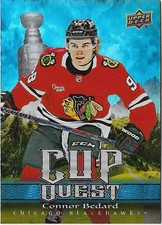 2025-26 UPPER DECK SERIES 1  Cup Quest #CQ-12 Connor Bedard  Chicago Blackhawks