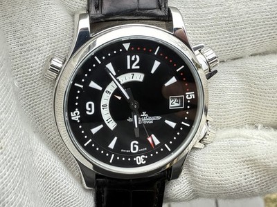 JAEGER LECOULTRE MASTER COMPRESSOR MEMOVOX ALARM WATCH -41.5mm- BOX/PAPERS-