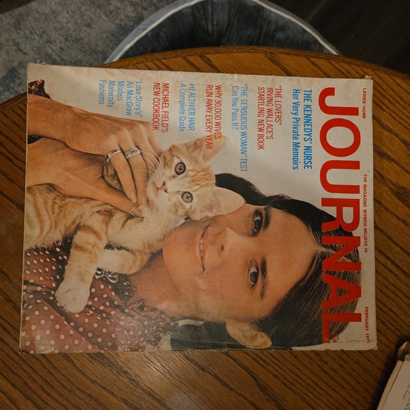 Ladies Home Journal ~ February 1971 ~ The Kennedys' Nurse