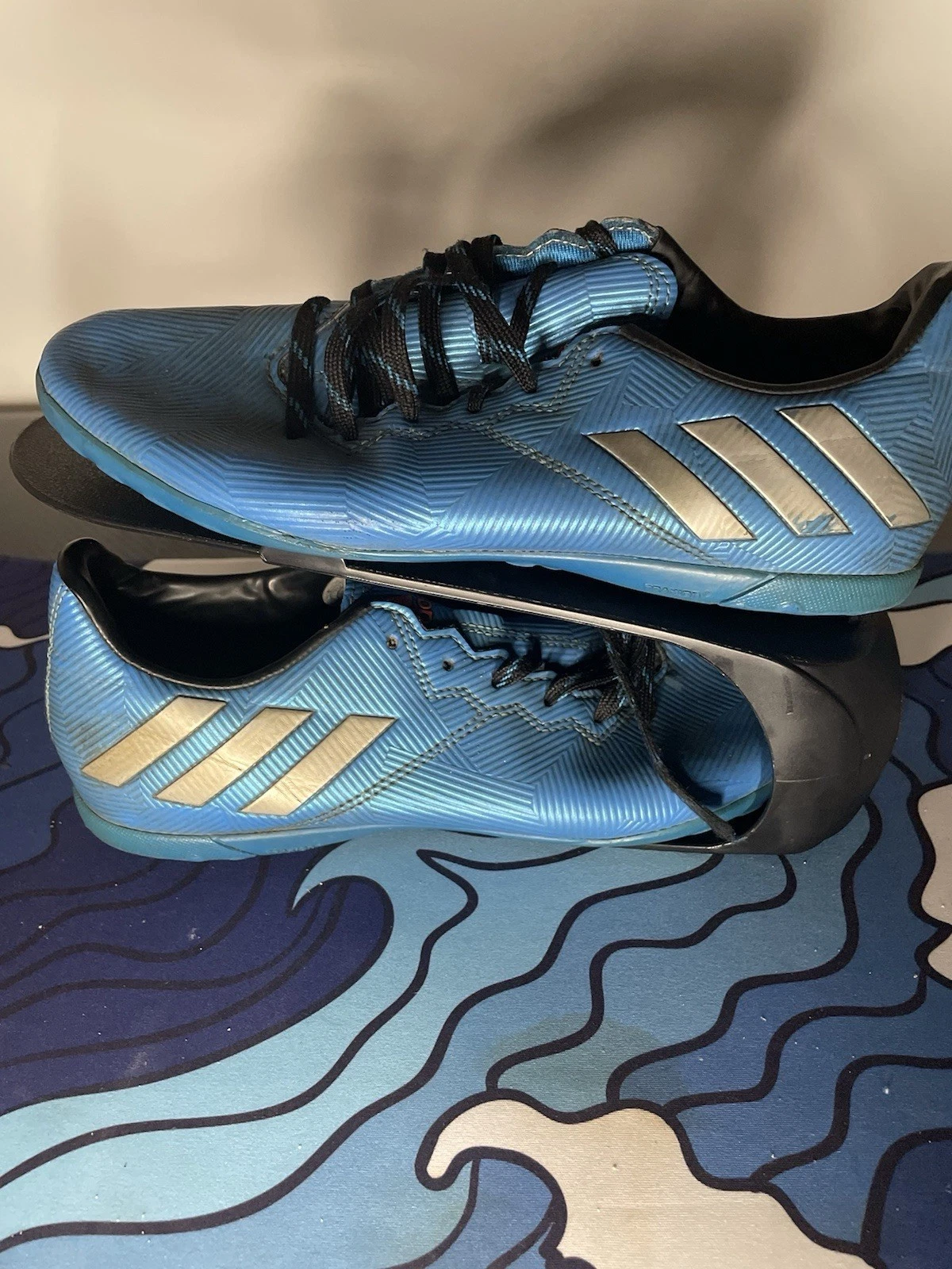 Stivali Adidas Uomo Messi Blu 16.4 Taglia 6