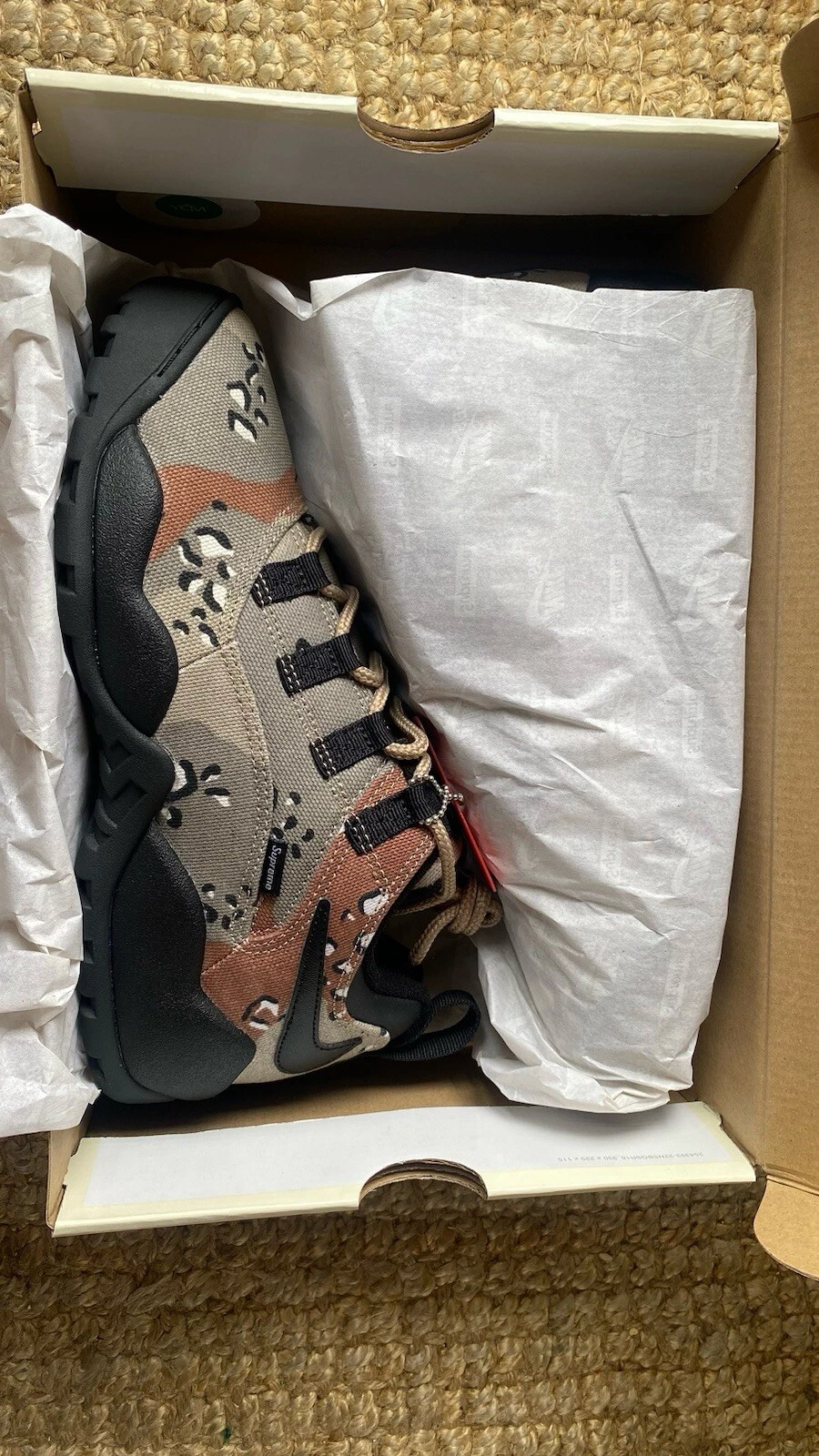 Supreme X Nike SB Darwin Low Camo UK 7,5 US 8,5 EU 42