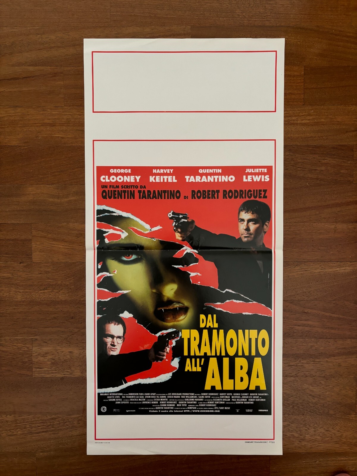 Locandina di Dal tramonto all'alba (1996)