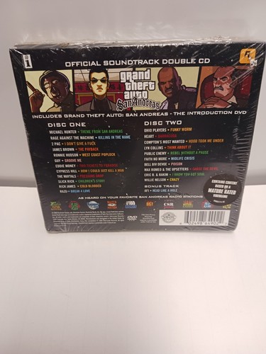 Grand Theft Auto San Andreas Official Soundtrack SEALED! NIB Collectors Item - Picture 4 of 7