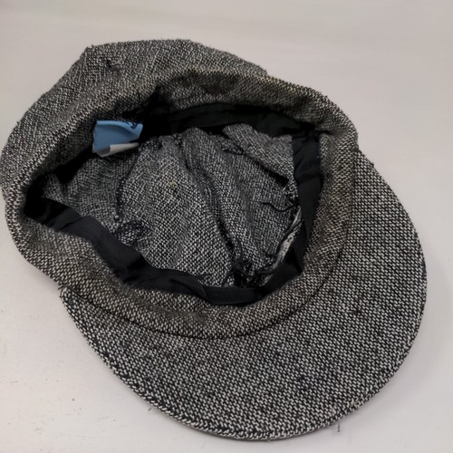 Gorra ajustada Roxy Newsboy Pressboy gris talla única logotipo bordado - Imagen 6 de 9