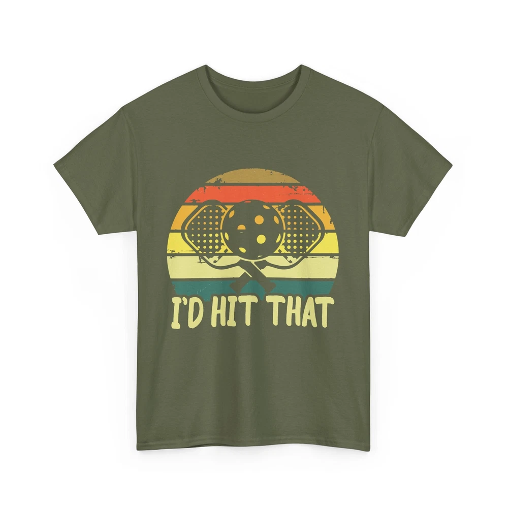 Pickleball Shirt, I'D Hit That Pickleball Sports Lovers Pickleball Paddle Shirt