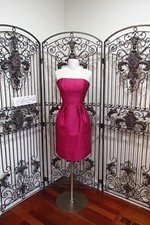 2911  ALFRED SUNG D614 WATERMELON  SZ 8 $209   COCKTAIL  PARTY FORMAL DRESS GOWN