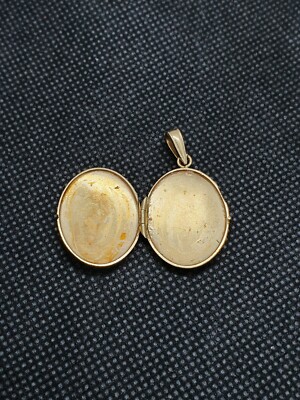 Lot De 2 Pendentifs Plaqué Or M414 - Occasion, Modèle Vintage