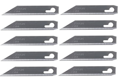 Stanley 11-041 Utility Knife Replacement Blades for # 10-049 Cutter - 10 Pack