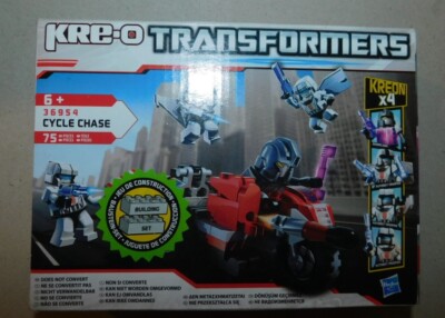 TRANSFORMERS KRE-O Ref. 36954 CYCLE CHASE MOTORRAD. NEU VON 2012 VERSIEGELT. NO LEGO