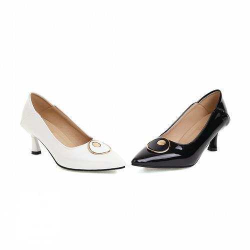 Fashion Pointy Toe Court Dress Kitten 