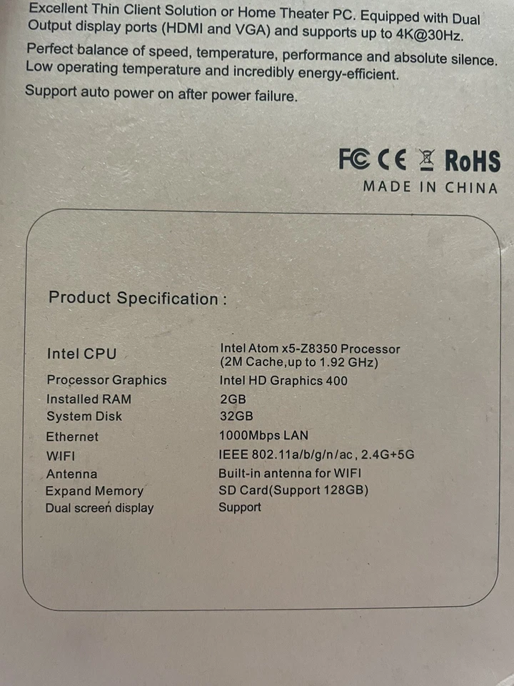 Mini PC sin ventilador Foto 3 de 4