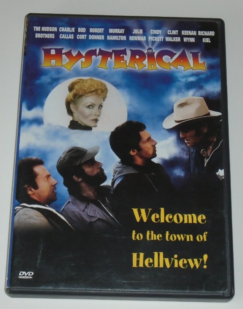 Hysterical [DVD 2001] Julie Newmar horror/comedy 1983 Hudson