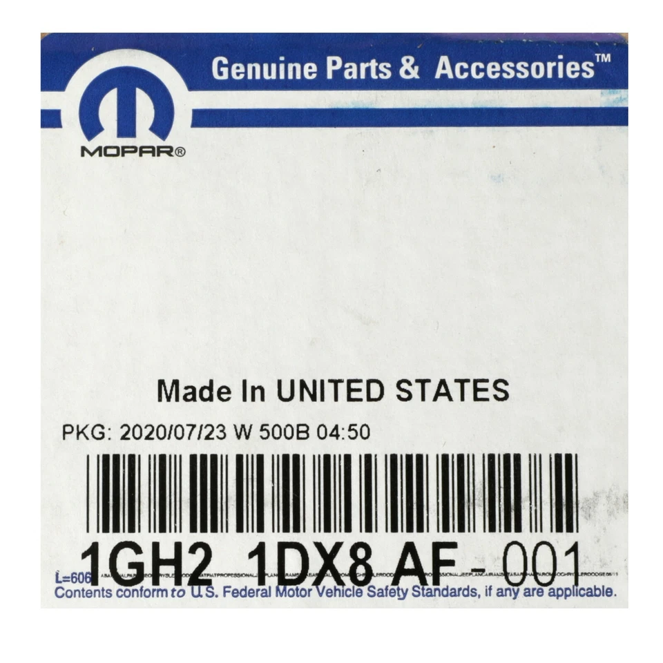 12-15 RAM 1500 2500 3500 EXTERIOR DOOR HANDLE LEFT OEM NEW MOPAR 1GH21DX8AF - Изображение 4 из 4