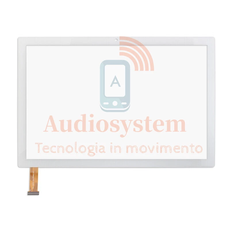 VETRO +TOUCH SCREEN ORIGINALE BLACKVIEW per TAB 8 / 8E per DISPLAY TABLET BIANCO
