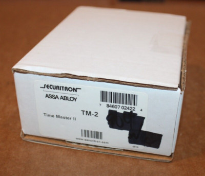 SECURITRON TM-2 Exit Delay Timer, Dual Voltage, New