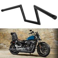 Motorcycle 1" Drag Bar Handlebars Z-Bars For For Harley Sporster 48 Forty Eight