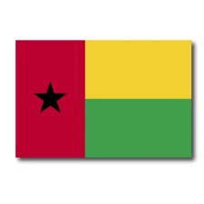 Guinea-Bissau Flag Car Magnet Decal - 4 x 6 Heavy Duty for Car Truck SUV