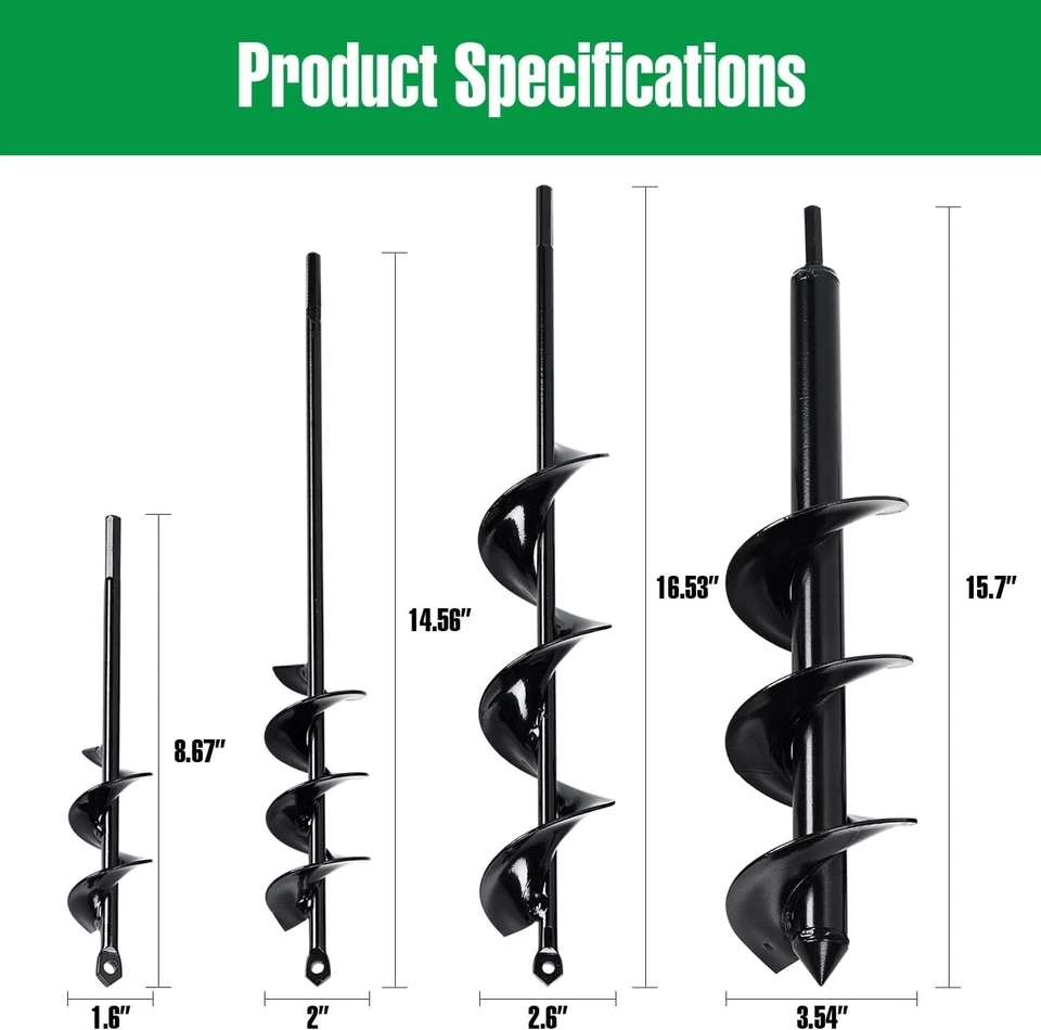 Herramienta de plantación rápida de plantas de excación de lechos de metal США - Изображение 2 из 4