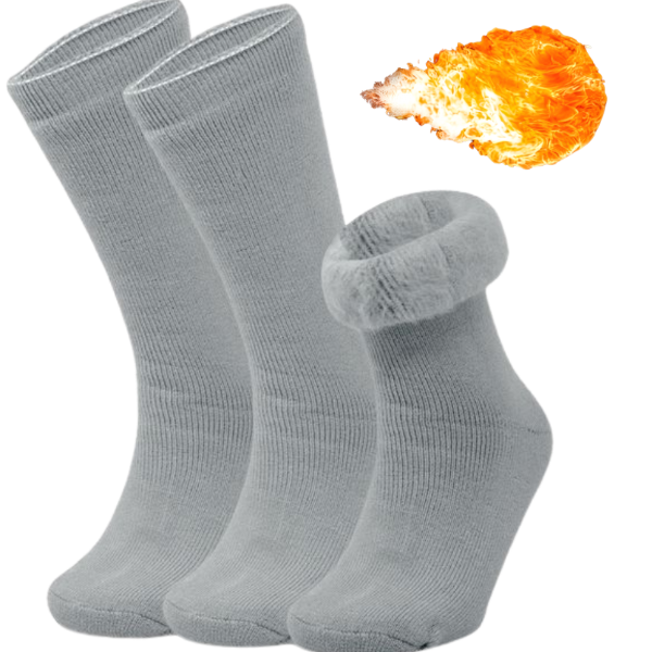 Mens Thick Long Winter Socks Thermal Knee High Extra Fluffy Bed Socks