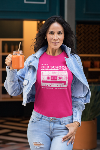 IT'S AN OLD SCHOOL THING - YOU WOULDN'T UNDERSTAND - Funny T Shirt - Picture 5 of 18