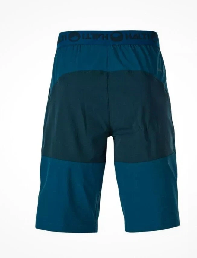 Pantalones Cortos X-Stretch Para Hombre “Halti Pallas” Pantalones Cortos Softshell Para Hombre Azul Ópalo Nuevos con Etiquetas Foto 2 de 4