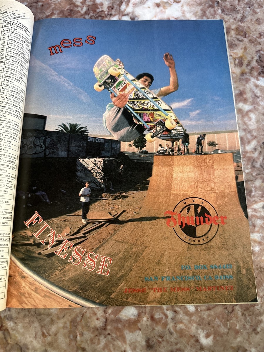 Thrasher Skateboarding Magazine May 1990 🔥 🌊 Powell Gonz Way
