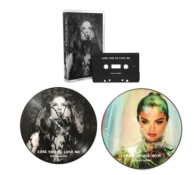 NEW! Selena Gomez - Lose You To Love Me / Look At Her Now Picture Disc Cassette