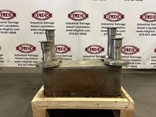 24" x 9.5" x 9.5" Stainless Steel Plate Heat Exchanger
