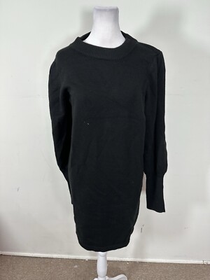 French Connection Women s Black Colored Long Sleeve Dress Size L