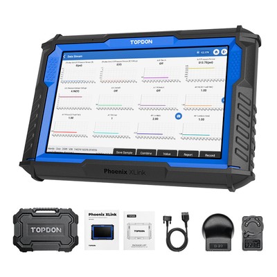 2026 NEW   TOPDON Phoenix XLink Car Diagnostic Tool Auto OBD2 Scanner K Coding