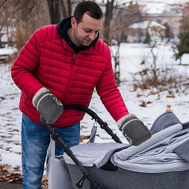 Stroller Hand Muff Stroller Gloves Pram Pushchair Hand Muff Hand Warmer WinterWW - Bild 4 von 4