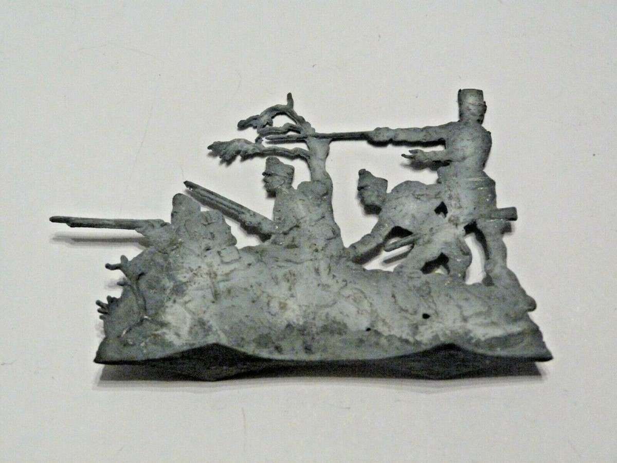20 Soldats Plats étain Autriche Guerre De 7 Ans - Zinnfiguren 30mm