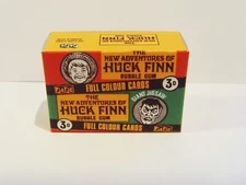HUCK FINN - A&BC  - Superb custom picture/ gum cards display box.
