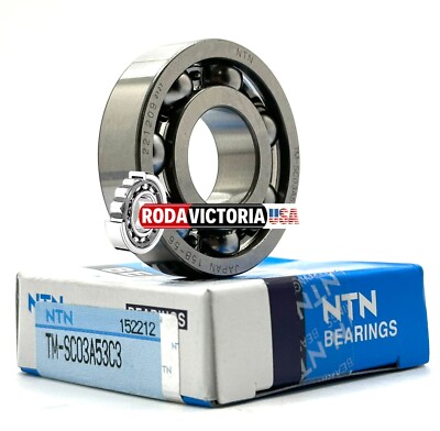 ハルサン NTN JAPAN SC03A53 C3 BALL BEARING 17x40x10mm for KAWASAKI 92045