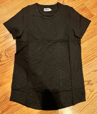 First Logo Black T-shirt