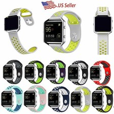 Replacement Silicone Sport Band Bracelet Strap For Fitbit Blaze watch