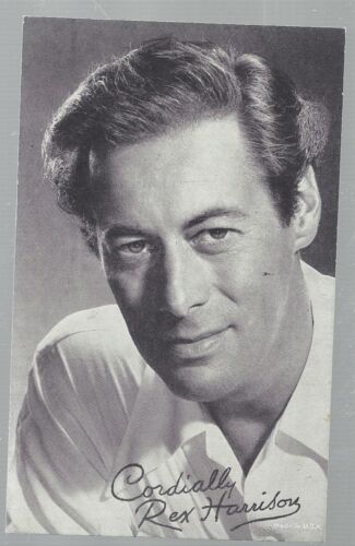 Rex Harrison Ausstellungskarte um 1948+ My Fair Lady - Bild 1 von 2