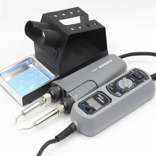 938D Desoldering Hot Tweezer Mini Soldering Iron Station LED for BGA SMD - Picture 1 of 6
