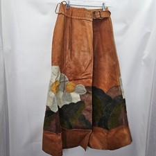 Pre - Owned Vintage Women Size 8 Multi Color Skirt