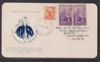 Australia "WCS"  1955 Florence Nightingale (Navy) First Day Card Adelaide to USA