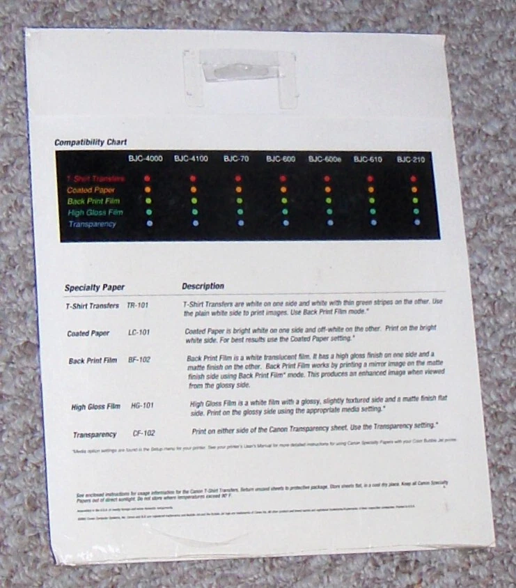 Canon STARTER KIT Sk-101 Create Your Own T-Shirts & more, Anything you imagine! - Image 3 of 4