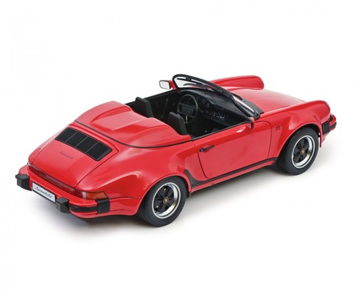 Porsche 911 Speedster Cabriolet 1989 Schuco 1/12 rojo - Imagen 3 de 6